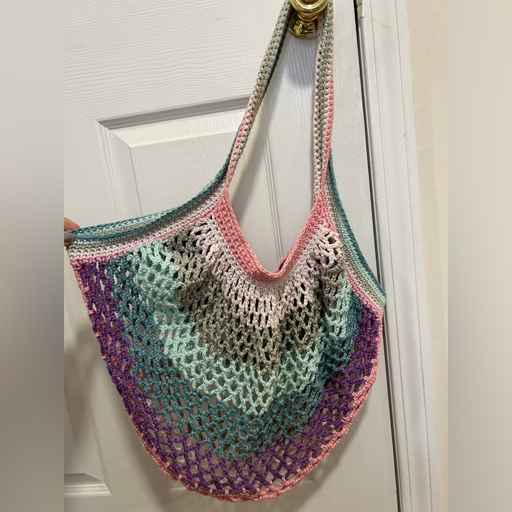 Handmade crochet bag